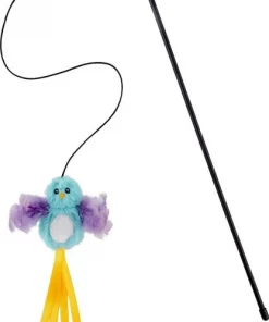 American Journey||Frisco American Journey 100% Chicken Freeze-Dried Grain-Free Cat Treats, 5-oz bag + Frisco Bird Teaser with Feathers Cat Toy, Blue -The Frisco Store 297664 PT5. SY630 V1621266733