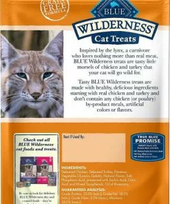 Blue Buffalo||Frisco Blue Buffalo Wilderness Chicken & Turkey Grain-Free Cat Treats, 2-oz bag + Frisco Bird Teaser with Feathers Cat Toy, Purple -The Frisco Store 297848 PT2. SY630 V1621270635