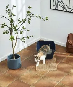 Frisco 33.5-in Sisal Cat Scratching Post, Gray + Frisco Sisal Mat, Medium -The Frisco Store 297950 PT7. SY630 V1622740361