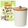 Friskies||Frisco Friskies Party Mix Natural Yums Catnip Flavor Cat Treats, 6-oz bag + Frisco Melamine Dog & Cat Treat Jar with Bamboo Lid, 8 Cups 2 Friskies||Frisco Friskies Party Mix Natural Yums Catnip Flavor Cat Treats, 6-oz bag + Frisco Melamine Dog & Cat Treat Jar with Bamboo Lid, 8 Cups -The Frisco Store 298032 MAIN. SY630 V1621270344
