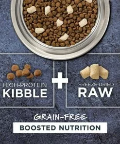 Instinct||Frisco Instinct Raw Boost Grain-Free Recipe with Real Chicken & Freeze-Dried Raw Coated Pieces Dry Cat Food, 10-lb bag + Frisco Refillable Catnip Cat Toy, Brown Squirrel -The Frisco Store 298152 PT3. SY630 V1623201741