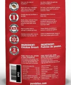 PureBites||Frisco PureBites Chicken Breast Freeze-Dried Raw Cat Treats, 2.3-oz bag + Frisco Bouncy Mouse Cat Toy, Blue -The Frisco Store 298414 PT2. SY630 V1623202351