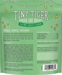 Tiny Tiger||Frisco Tiny Tiger Catnip Craze Flavor Filled Cat Treats, 16-oz bag + Frisco Melamine Dog & Cat Treat Jar with Bamboo Lid, 8 Cups -The Frisco Store 298558 PT2. SY630 V1623193675