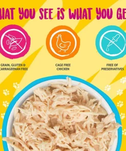 Weruva||Frisco Weruva Paw Lickin' Chicken in Gravy Grain-Free Canned Cat Food, 3-oz, case of 24 + Frisco Refillable Catnip Cat Toy, Brown Squirrel -The Frisco Store 298762 PT2. SY630 V1623200865