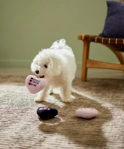 Frisco Anti-Valentine Hearts Plush Squeaky Dog Toy, 3 count -The Frisco Store 298917 PT3. SY630 V1638987101