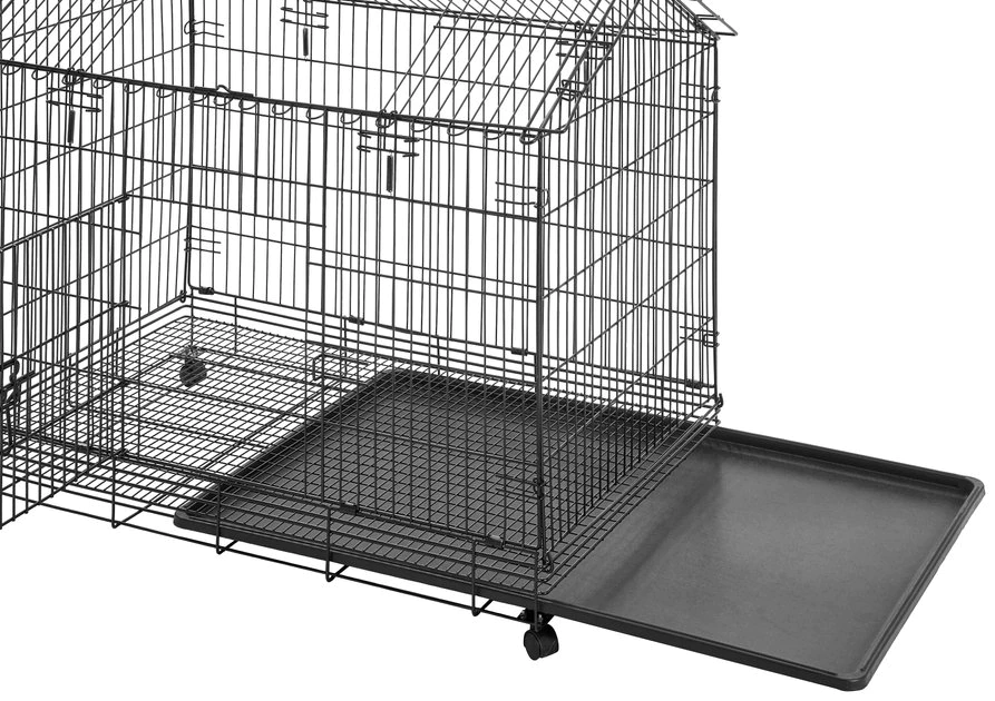 Frisco Wire Small Pet House Shaped Cage 6 Frisco Wire Small Pet House Shaped Cage - Image 4