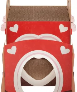 Frisco Love Carriage Cardboard Cat House, 2-Story 8 Frisco Love Carriage Cardboard Cat House, 2-Story -The Frisco Store 301565 PT2. SY630 V1637694179