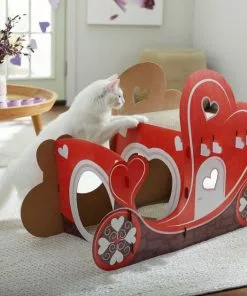Frisco Love Carriage Cardboard Cat House, 2-Story 9 Frisco Love Carriage Cardboard Cat House, 2-Story -The Frisco Store 301565 PT3. SY630 V1638987431