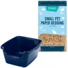 Frisco High Sided Litter Box + Small Animal Bedding, Nautral -The Frisco Store 301934 MAIN. SY630 V1644977517