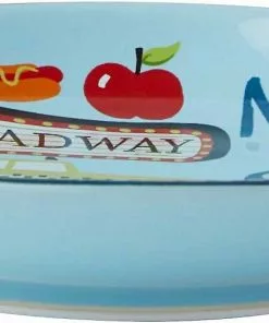 Frisco New York Non-skid Ceramic Dish, 0.50 Cup + Cat Bowl, 1.50 Cups -The Frisco Store 302488 PT1. SY630 V1623041867