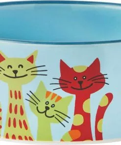 Frisco New York Non-skid Ceramic Dish, 0.50 Cup + Cat Bowl, 1.50 Cups -The Frisco Store 302488 PT5. SY630 V1623082944