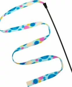 Frisco Wire + Fabric Teaser Cat Toy, Neon Bubbles -The Frisco Store 302538 PT4. SY630 V1623036758