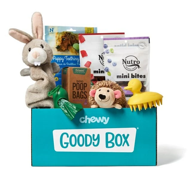 Frisco||Goody Box Frisco Fold & Carry Double Door Collapsible Wire Crate + Goody Box Puppy Toys, Treats & Potty Training 7 Frisco||Goody Box Frisco Fold & Carry Double Door Collapsible Wire Crate + Goody Box Puppy Toys, Treats & Potty Training - Image 5