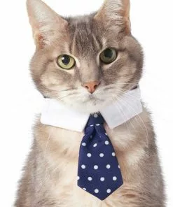 Frisco Plaid Dog & Cat Bow Tie, Orange & Blue + Polka Dot, Navy -The Frisco Store 302784 PT5. SY630 V1623037952