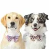 Frisco Plaid Dog & Cat Bow Tie, Red & Blue + Orange & Blue -The Frisco Store 302786 MAIN. SY630 V1623040366
