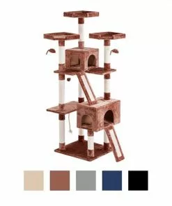 Frisco 52-in + 72-in Faux Fur Tree & Condo -The Frisco Store 303334 PT1. SY630 V1623058650