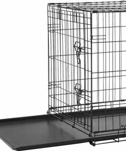 Frisco Fold & Carry Single Door Collapsible Wire Crate, 36 inch + Extra Large Printed Dog Training & Potty Pads, 28 x 34-in, 40 count, Unscented 12 Frisco Fold & Carry Single Door Collapsible Wire Crate, 36 inch + Extra Large Printed Dog Training & Potty Pads, 28 x 34-in, 40 count, Unscented -The Frisco Store 303438 PT1. SY630 V1623040670