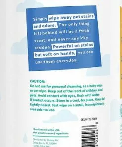 Frisco||Pet Odor Exterminator Frisco Stain & Odor Remover Wipes, 70 count + Pet Odor Exterminator Lavender & Chamomile Deodorizing Candle -The Frisco Store 303620 PT2. SY630 V1623049664