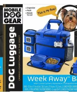 Mobile Dog Gear||Frisco Mobile Dog Gear Week Away Tote Travel Bag, Black, Medium/Large + Frisco Hypoallergenic Grooming Wipes with Aloe for Dogs & Cats, Unscented, 50 count 15 Mobile Dog Gear||Frisco Mobile Dog Gear Week Away Tote Travel Bag, Black, Medium/Large + Frisco Hypoallergenic Grooming Wipes with Aloe for Dogs & Cats, Unscented, 50 count -The Frisco Store 303696 PT4. SY630 V1623090143
