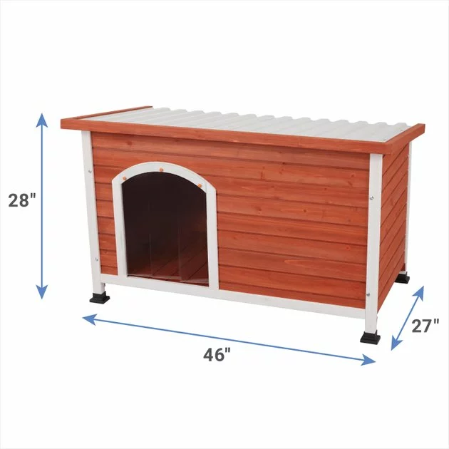 Frisco Craftsman Wooden Outdoor Dog House 4 Frisco Craftsman Wooden Outdoor Dog House - Image 2