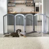Frisco Arch Small Wood Dog Gate -The Frisco Store 305147 MAIN. SY630 V1639588326