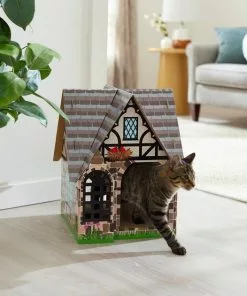 Frisco Tudor House Cardboard Cat House 9 Frisco Tudor House Cardboard Cat House -The Frisco Store 308815 PT3. SY630 V1642099000