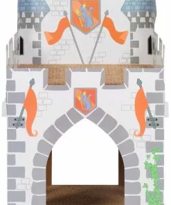 Frisco Castle Cardboard Cat House, 2-Story -The Frisco Store 308822 PT2. SY630 V1642088301