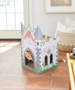 Frisco Castle Cardboard Cat House, 2-Story -The Frisco Store 308822 PT3. SY630 V1642099146