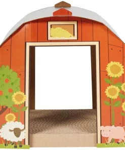 Frisco Barn Cardboard Cat House 8 Frisco Barn Cardboard Cat House -The Frisco Store 308825 PT2. SY630 V1642088273