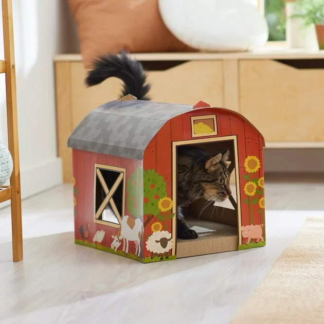 Frisco Barn Cardboard Cat House 6 Frisco Barn Cardboard Cat House - Image 4
