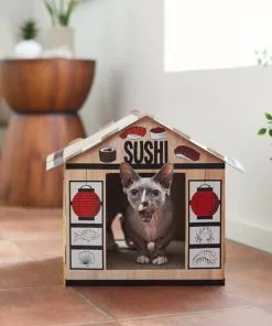 Frisco Sushi Shop Cardboard Cat House -The Frisco Store 308827 PT3. SY630 V1642099035