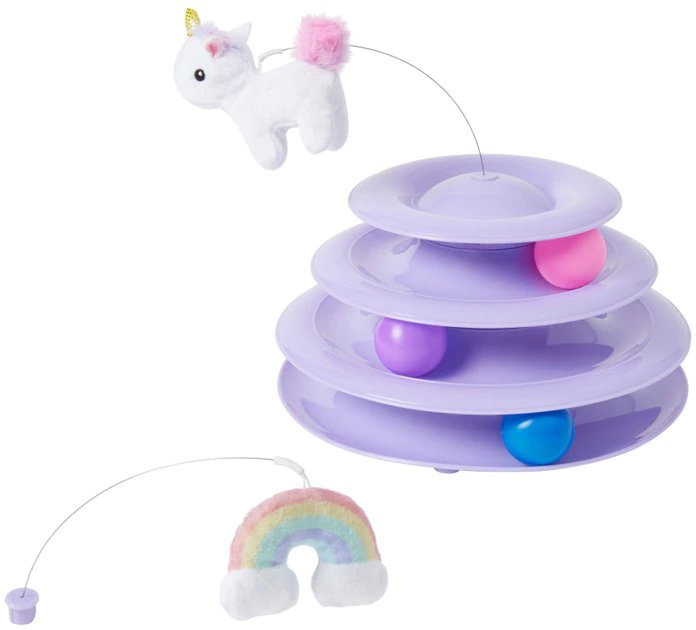 Frisco Unicorn & Rainbow Cat Tracks Cat Toy with Catnip 3 Frisco Unicorn & Rainbow Cat Tracks Cat Toy with Catnip