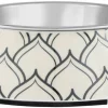 Frisco Moroccan Design Stainless Steel Dog & Cat Bowl -The Frisco Store 311963 MAIN. SY630 V1642541864