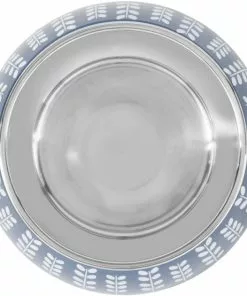 Frisco Leaf Design Stainless Steel Dog & Cat Bowl, Blue 14 Frisco Leaf Design Stainless Steel Dog & Cat Bowl, Blue -The Frisco Store 311979 PT4. SY630 V1642542158