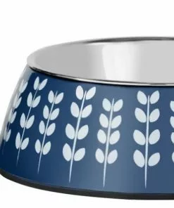 Frisco Leaf Design Stainless Steel Dog & Cat Bowl, Blue 15 Frisco Leaf Design Stainless Steel Dog & Cat Bowl, Blue -The Frisco Store 311979 PT5. SY630 V1642543800 scaled