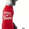 Frisco Mama's Bestie Dog & Cat T-Shirt -The Frisco Store 312056 MAIN. SY630 V1644425902