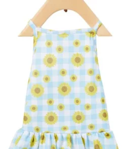 Frisco Sunflower Gingham Dog & Cat Dress -The Frisco Store 312120 PT3. SY630 V1644424451