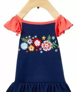 Frisco Embroidered Floral Dog & Cat Dress -The Frisco Store 312128 PT3. SY630 V1644423417