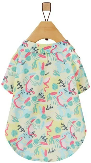Frisco Flamingo Camp Dog & Cat Shirt 6 Frisco Flamingo Camp Dog & Cat Shirt - Image 4