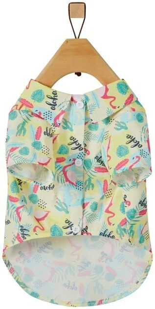 Frisco Flamingo Camp Dog & Cat Shirt 7 Frisco Flamingo Camp Dog & Cat Shirt - Image 5