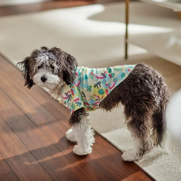 Frisco Flamingo Camp Dog & Cat Shirt 10 Frisco Flamingo Camp Dog & Cat Shirt - Image 8