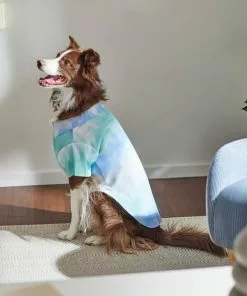Frisco Blue Tie Dye Dog & Cat Shirt -The Frisco Store 312200 PT8. SY630 V1644880951