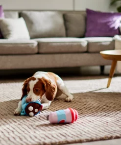 Frisco Coffee for Two Ballistic Nylon Plush Squeaky Dog Toy, 2 count -The Frisco Store 312897 PT3. SY630 V1638987357