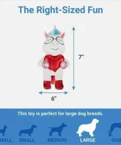 Frisco Unicorn Plush Squeaky Dog Toy 6 Frisco Unicorn Plush Squeaky Dog Toy -The Frisco Store 312901 PT1. SY630 V1640284895