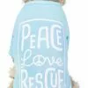 Frisco Peace Love Rescue Dog & Cat T-Shirt 2 Frisco Peace Love Rescue Dog & Cat T-Shirt -The Frisco Store 315067 MAIN. SY630 V1646348896