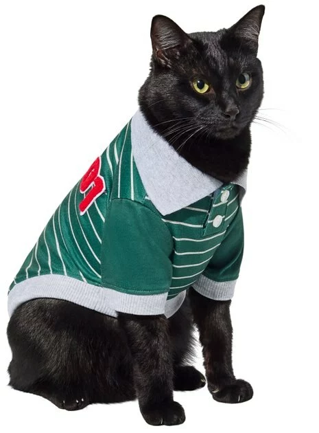 Frisco Green Rugby Dog & Cat Polo Shirt 5 Frisco Green Rugby Dog & Cat Polo Shirt - Image 3