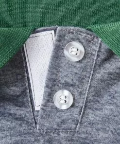 Frisco Green Striped Polo Dog & Cat Shirt -The Frisco Store 315091 PT7. SY630 V1646442241