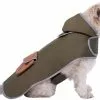 Frisco Olive Reversible Packable Dog Raincoat -The Frisco Store 315116 MAIN. SY630 V1646442278
