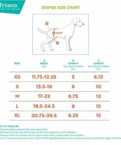 Frisco Washable Female Diaper, Flamingo, 3pk -The Frisco Store 315700 PT1. SY630 V1644884858