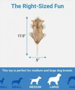 Frisco Fur Really Real Possum Plush Squeaky Dog Toy 6 Frisco Fur Really Real Possum Plush Squeaky Dog Toy -The Frisco Store 316929 PT1. SY630 V1641400941